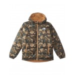 Reversible Mt Chimbo Full Zip Hooded Jacket (Little Kids/Big Kids) Utility Brown Camo Texture Small Print