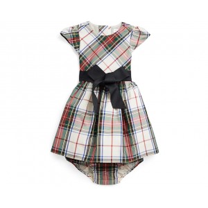 Polo Ralph Lauren Kids Plaid Fit-and-Flare Dress & Bloomer (Infant)