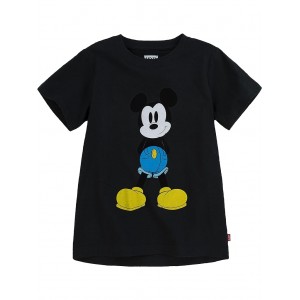 Levis x Disney Mickey Mouse T-Shirt (Little Kids) Obsidian