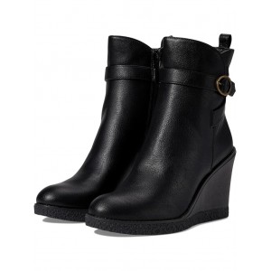 Ina-Wedge Black Synthetic