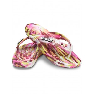 Classic Flip-Flop Electric Pink/Multi Marbled