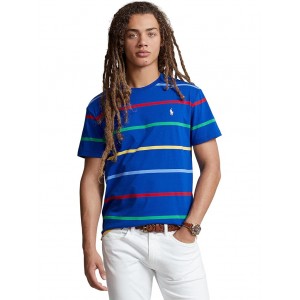 Classic Fit Striped Jersey Short Sleeve T-Shirt Sapphire Star Multi