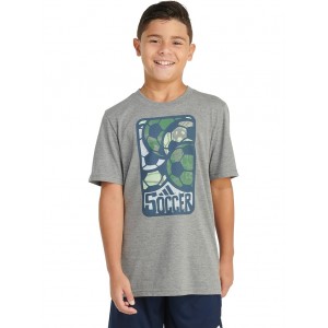 SS Soccer Htr Tee(Toddler/Little Kid) Charcoal Grey