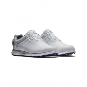 Pro/SL Boa Golf Shoes - Previous Season Style White/Purple