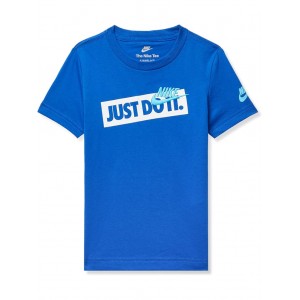 Just Do It Embroidery Tee (Toddler) Game Royal