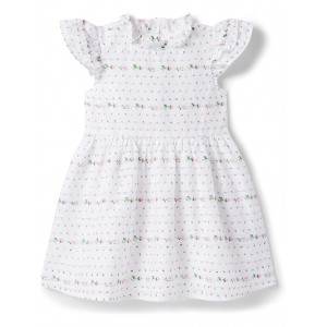 Dobby Dress (Toddler/Little Kids/Big Kids) White