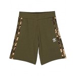 Camouflage Shorts (Little Kids/Big Kids) Olive Strata
