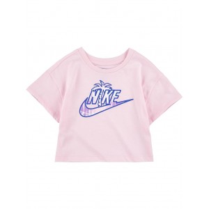 Fashion Club Boxy T-Shirt (Toddler) Arctic Punch