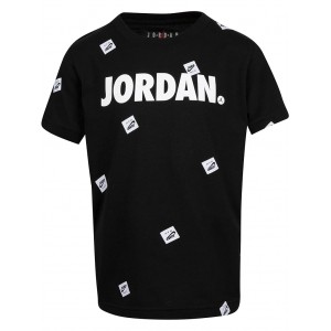 Jordan Post It Up Tee (Little Kids) Black