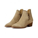 Studded Charm Double V Boot Camel Suede