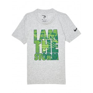 I Am The Storm Tee (Toddler) Light Gray Heather