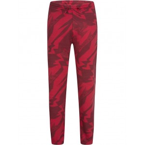 MJ Essentials All Over Print Fleece Pants (Big Kids) Gym Red