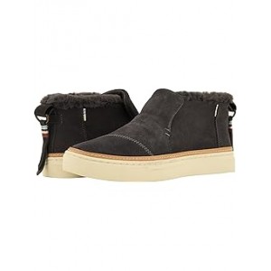 Paxton Water-Resistant Slip-Ons Forged Iron Suede/Faux Fur