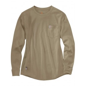 Carhartt Flame-Resistant Force Cotton Long Sleeve Crew