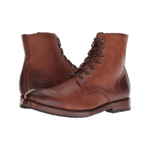 Bowery Lace-Up Cognac Antique Pull-Up