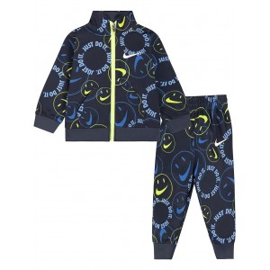 All Over Print Tricot Set (Infant) Midnight Navy