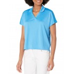 3-Stripe Polo Shirt Pulse Blue