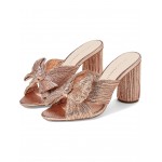 Penny Pleated Knot Mule Dune