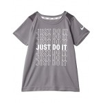 Dri-FIT Just Do It Graphic T-Shirt (Little Kids) Gunsmoke