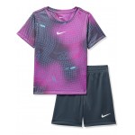 Sportswear Club Dri-FIT Tee and Shorts Set (Toddler) Faded Spruce