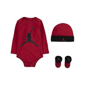 Long Sleeve Jumpman (Infant) Gym Red