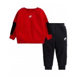 Air Crew + Pants Set (Toddler) University Red