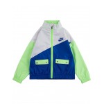 Packable Wind Jacket (Toddler) Lime Glow