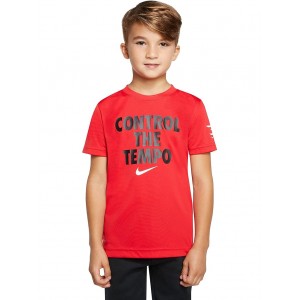 Control The Tempo Tee (Little Kids) University Red