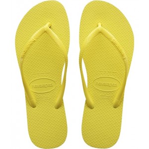 Slim Flip Flop Sandal Pixel Yellow