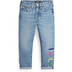 Polo Ralph Lauren Kids Logo Slim Fit Cotton Jeans (Little Kid)