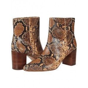The Fiona Boot in Leather Wood Ash Multi Snake