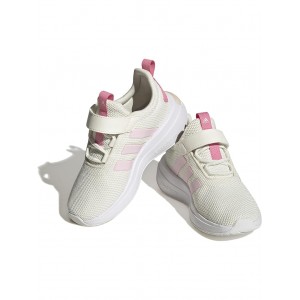 Racer TR23 EL (Little Kid/Big Kid) Off-White/Clear Pink/Bliss Pink