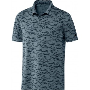 Go-To Printed Polo Arctic Night
