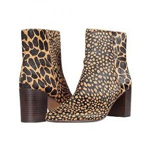 The Fiona Boot in Leather Toffee Multi Haircalf