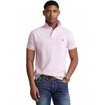 Classic Fit Mesh Polo Shirt Pink 1