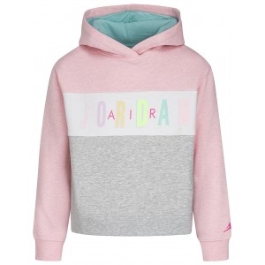 Sweets & Treats Boxy Pullover (Little Kids/Big Kids) Arctic Punch Heather