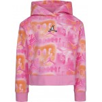 Essentials All Over Print Boxy Sweatshirt (Toddler/Little Kids) Pinksicle