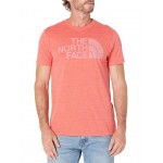 Short Sleeve Half Dome Tri-Blend Tee Clay Red Heather