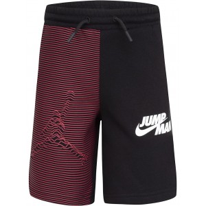 Jumpman X Nike Fleece Shorts (Toddler/Little Kids/Big Kids) Black