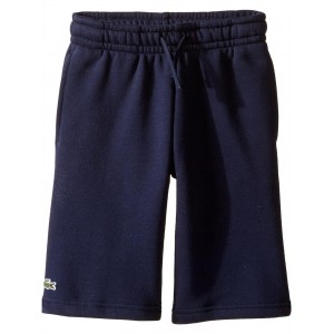 Sport Fleece Shorts (Little Kids/Big Kids) Navy Blue