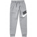Sportswear Club + HBR Pants (Big Kids) Carbon Heather/Smoke Grey