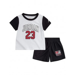 Jordan 23 Tee & Shorts Set (Infant) Black