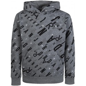 Essential HBR Fit Pullover Hoodie (Toddler/Little Kids) Carbon Heather