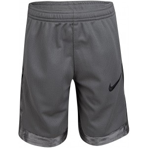 Dri-FIT Elite Basketball Shorts (Little Kids) Smoke Grey