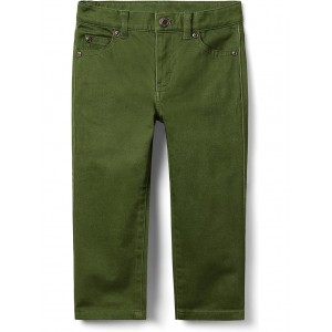 Sateen Five-Pocket Pants (Toddler/Little Kids/Big Kids) Green