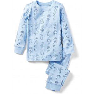 Bunny Tight Fit Sleepwear (Toddler/Little Kids/Big Kids) Multicolor