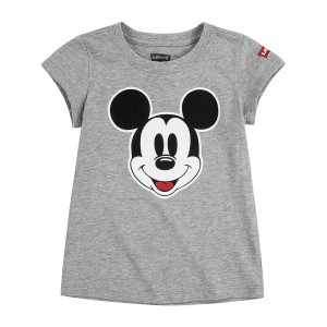 Levis x Disney Mickey Mouse T-Shirt (Little Kids) Dark Grey Heather