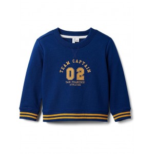 Captain Varsity Sweatshirt (Toddler/Little Kids/Big Kids) Blue