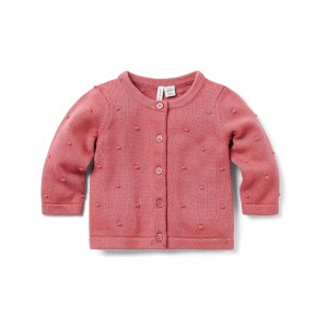 Pom-Pom Cardigan (Infant) Pink