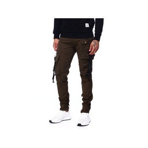 cargo pant w buckle detail